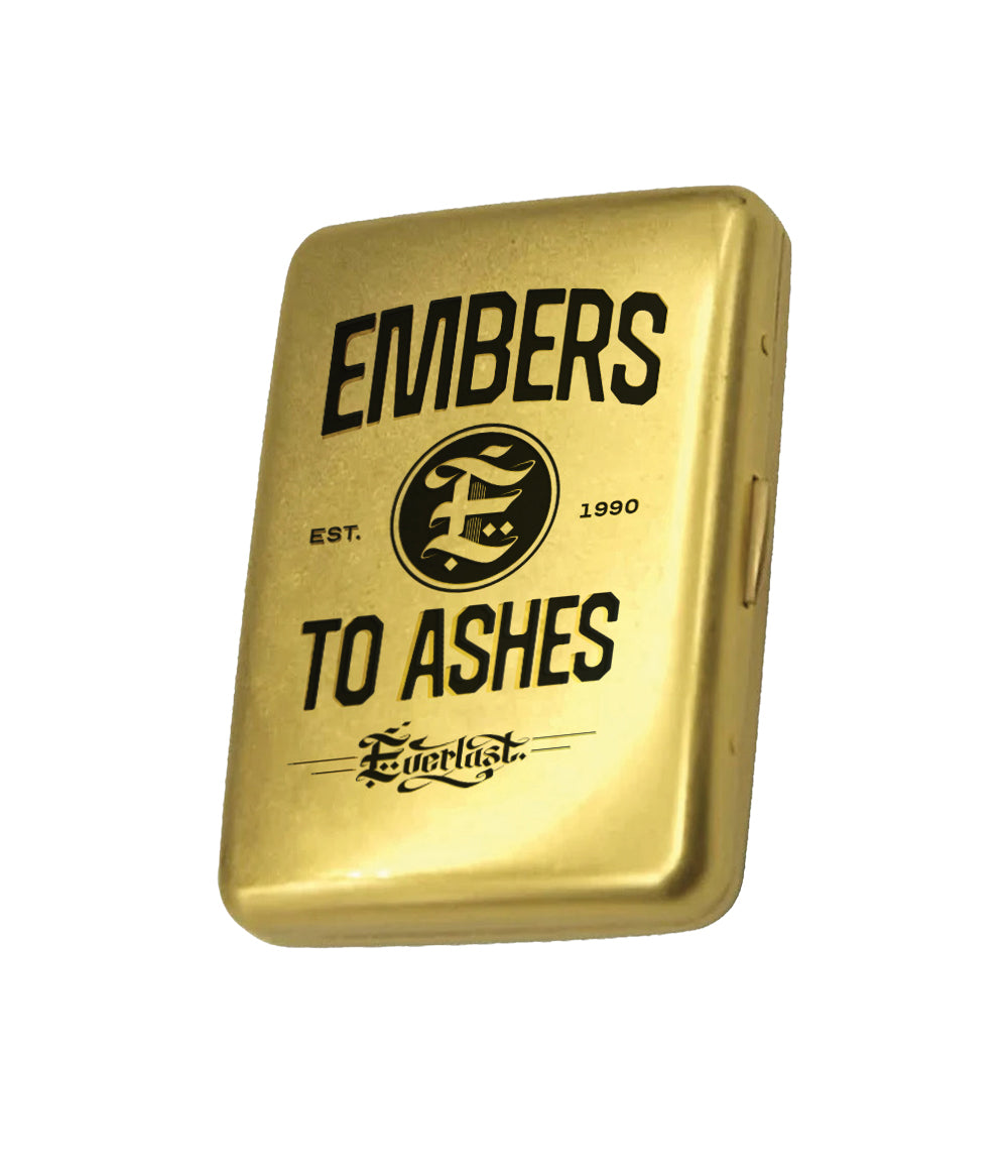 Everlast Engraved Brass Smokers Case *PREORDER SHIPS 8/28