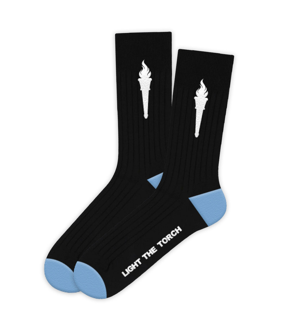 Light The Torch Logo Socks