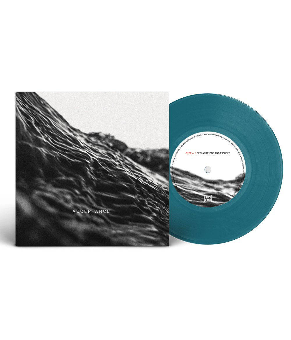 Acceptance B-Side 7in Vinyl (Sea Blue)