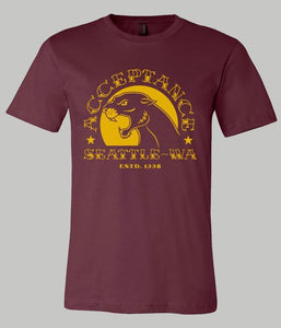 Acceptance Panther Shirt (Maroon)