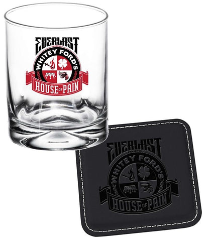 Everlast Whitey Ford's House Of Pain Rock Glass & Coaster