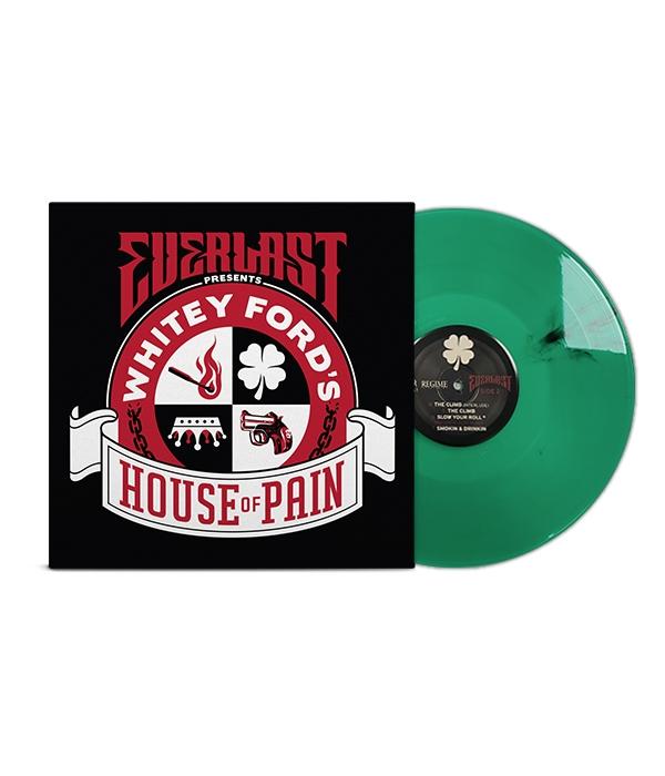 Everlast Presents Whitey Ford's House Of Pain Vinyl (Green - Signed)