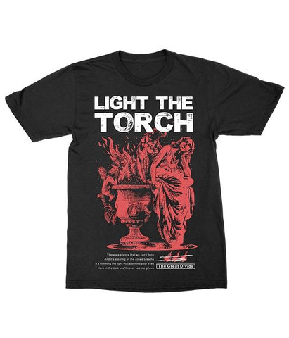 Light The Torch Girl Fire Shirt