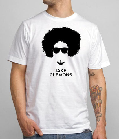 Jake Clemons Logo Shirt (White)