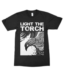 Light The Torch Black Bird Shirt