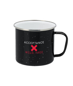 Acceptance X Enamel Mug