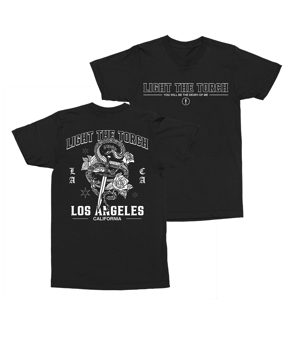 Light The Torch Snake & Dagger Shirt – Benchmark Merchandising